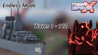 Endless Mode from Waves 1 - 112 | TDX