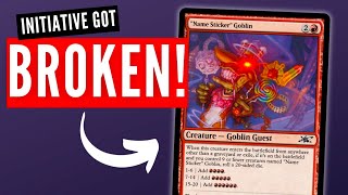 Sticker Goblin FINALLY will get Initiative BANNED in MTG Pauper