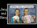 Water War Challenge ~ Jacy and Kacy