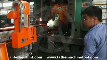 Video of brass fittings forging machine