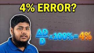 Error Calculation in Physics | Absolute, Relative & Percentage Error | #Class 11 #JEE #NEET