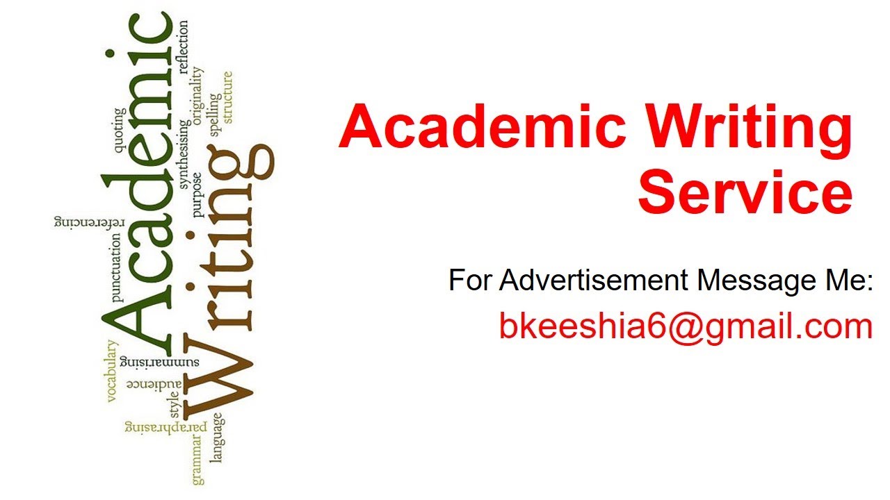Academic writing services