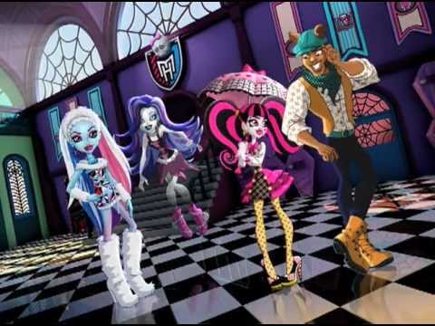 monster high school cartoon