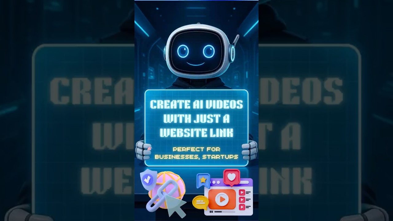 Create Free AI Videos Instantly with Just a Website Link 