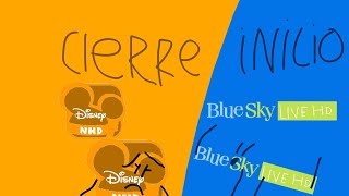 cierre Disney NHD inicio Blue sky live hd 16/6/2024