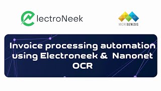 Invoice Processing Automation Using Electroneek and Nanonets OCR