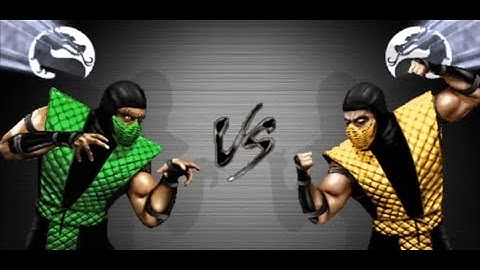 Reptile VS Scorpion ( MUGEN BATTLE MK )