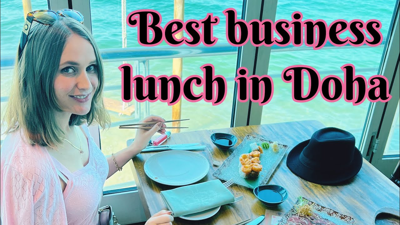 Business lunch 🥗 in Trader Vic’s Hilton Qatar 🇶🇦 #qatar #hilton #qtr # ...