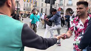 Live Street Music Show | Dance | Piccadilly Circus | London | UK | Punjabi | Indian | Songs