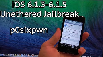 How to Make Your Tethered iOS 6.1.3/6.1.4/6.1.5/6.1.6 Jailbreak Untethered Using p0sixpwn
