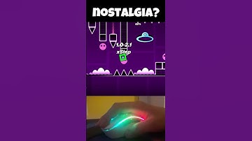 Official Past Level in Geometry Dash? #geometrydash #nostalgia #hacker #hack #mouse #handcam