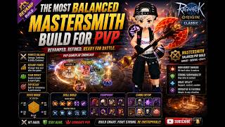 The Most Balanced Mastersmith Build for PVP 🔥 Ragnarok Origin Classic screenshot 4