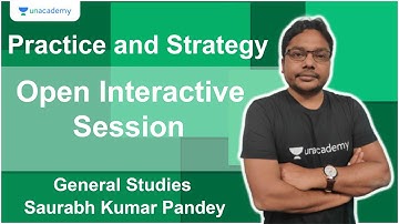 Open Interactive Session | GS | Saurabh Kumar Pandey