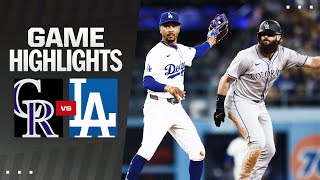 Rockies vs. Dodgers Game Highlights (5\/31\/24) | MLB Highlights