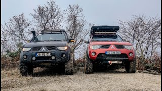 MITSUBISHI L200⛰️ 136 PS vs 205 PS / 4.10 vs 4.88 diff ratio 🔥OFF ROAD 🇹🇷 TURKIYE BLACKSEA 🌰