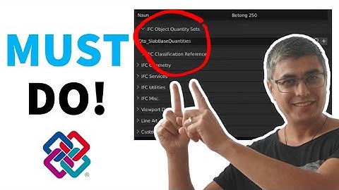 Quantities in IFC Export | BlenderBIM Add-on