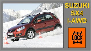 Suzuki SX4 i-AWD / Fiat Sedici - LOCK mode is not 50/50 - @4x4.tests.on.rollers