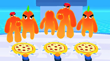 Blob Shooter 3D! Very satisfying and relaxing ASMR slicing game