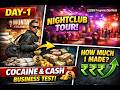 GTA 5 Online Day-1: Nightclub Tour + MC Cocaine &amp; Cash Business Income Test (2026 Progress Series)