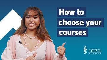 Build your program: Choosing courses for first year at U of T Scarborough