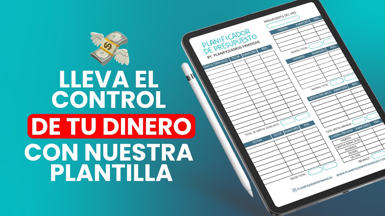 Lleva el Control de tu Dinero con Nuestro Planificador | DETECTA GASTOS ...