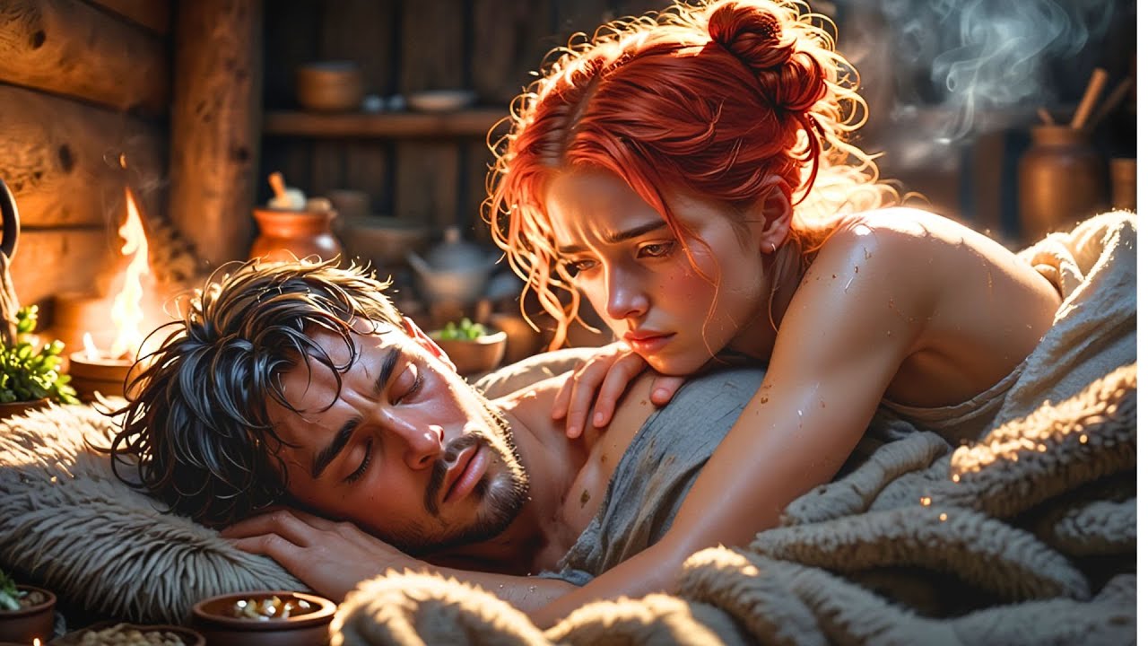 Le Viking blessé gelait et elle comprit que la seule solution était de le réchauffer avec sa chaleur