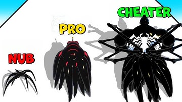 EVOLUTION OF VENOM, MAXIMUM LEVEL! | Venom Run 3D