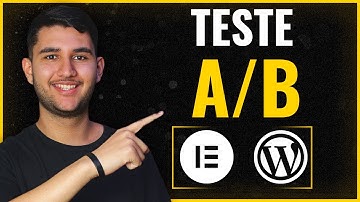 Como criar um TESTE A/B de páginas usando o Elementor