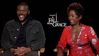 Tyler Perry and Crystal Fox Talk About “A Fall From Grace”