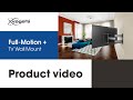 The Full-Motion  TV Wall mount for large TVs such as OLED and QLED  | ELITE Full-Motion  | Vogel