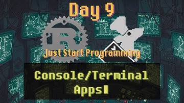 Creating Console/Terminal Apps using Rust Programming + Ratatui - day9
