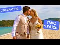 BRITISH COUPLE LIVING IN TALLINN ESTONIA DURING PANDEMIC, Celebrate Wedding Anniversary on the Beach