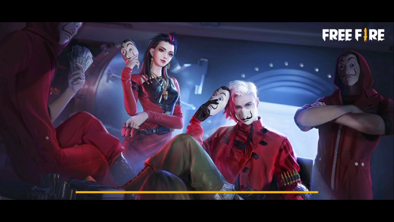 Free Fire Updated Money Heist Theme Music || Free Fire Latest Update 1 December 2021