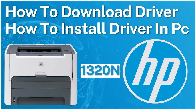 How To Download And Install Hp 1320 Driver In Windows 7 - YouTube