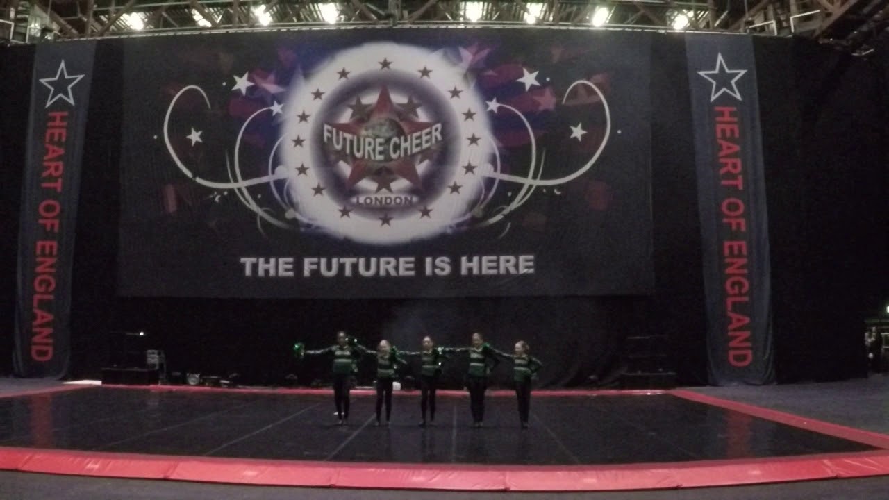 EMCA Silhouette Junior Pom Future Cheer Heart of England 2018