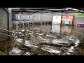 Horror subway flooded in Madrid! Streets covered with water in the capital of Spain