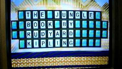 Wheel of Fortune 2nd Edition Playstation Run Game 23 Part 3