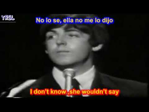 The Beatles - Yesterday ( SUBTITULADA ESPAÑOL INGLES )