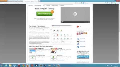 SECUNIA SECURITY FREE