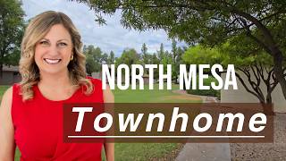 North Mesa Townhome for Sale | 2 Bed, 2 Bath | Private Courtyard | Community Pool