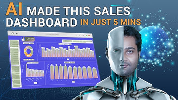 How to use AI in excel to create Dashboard in 5 Minutes