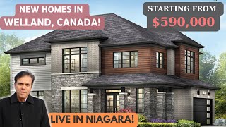 Tour of New Phase, New Townhouses & Detached Homes in Welland Niagara by Empire, Ontario, Canada