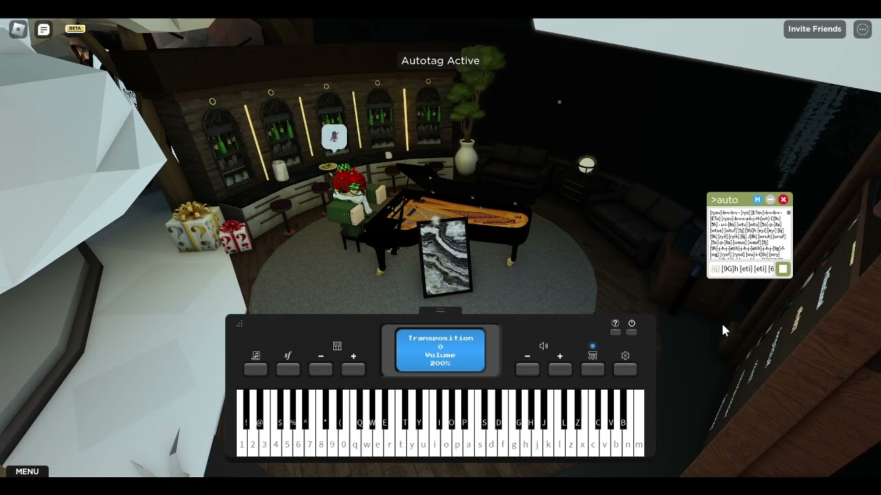 Snowball Park - Super Mario 3D World || ROBLOX Virtual Piano