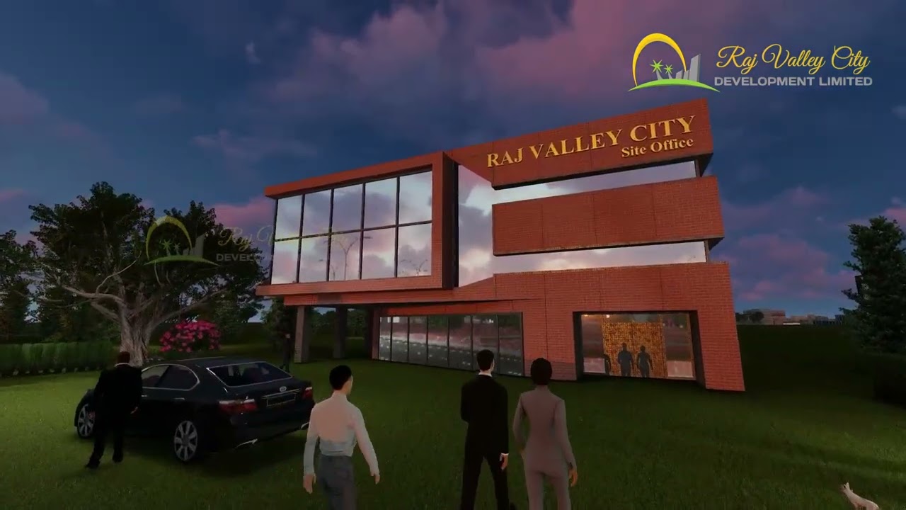 Real Estate City - 3d Animation Video by NEVER LOSE HOPE Studio -  Raj Valley City