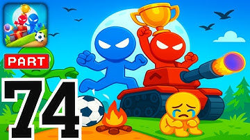 Stickman Party - Gameplay Walkthrough Part 74 - Tournament mode (iOS, Android)