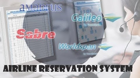 Airline Reservation System Overview
