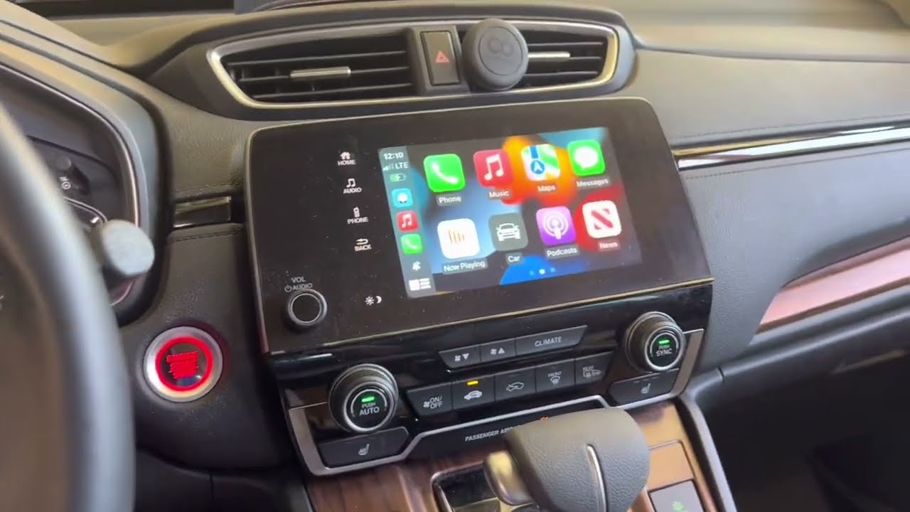 Honda Apple CarPlay®  How To Connect To Apple CarPlay®