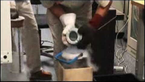 Temperature shock test with Prowirl 73