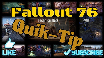 Fallout 76 - Technical Data - How to get the most out of it!