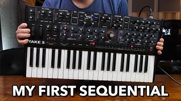 Sequential Take 5 Synthesizer // First Impressions, Sound Demos & Walkthrough (my first Sequential)